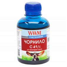Чернила WWM для Canon CL-41C 200г Cyan (C41/C)